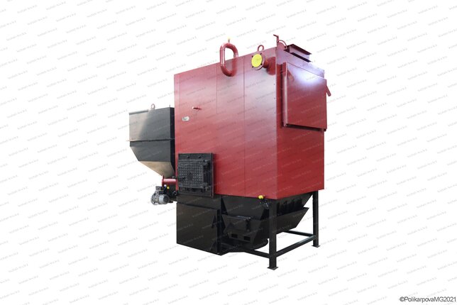 Водогрейный котел на угле 0.5 МВт автоматический