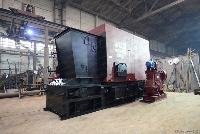 Производство котлов КВм-1.63 с топкой ТЛПХ