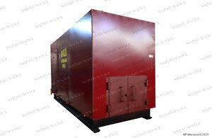 На древесных отходах котел 1.5 МВт